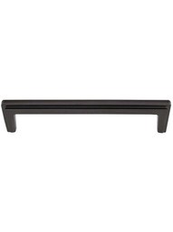 Lexa Cabinet Pull - 5 inch Center-to-Center in Black Nickel.